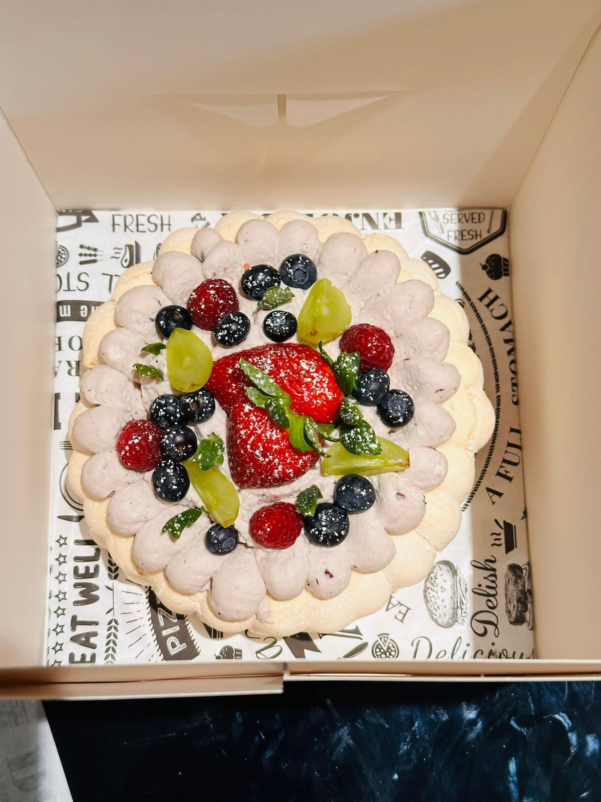 Pavlova Cake Chef Mima